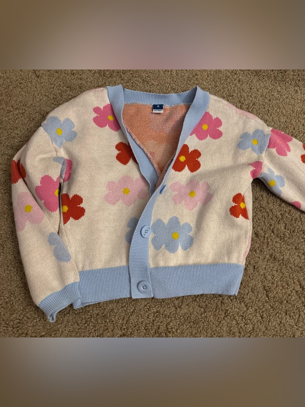 Old Navy Multicolor Knit Cardigan
